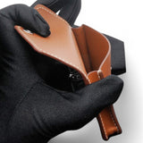 HERMES Brown Belt Bag Leather 