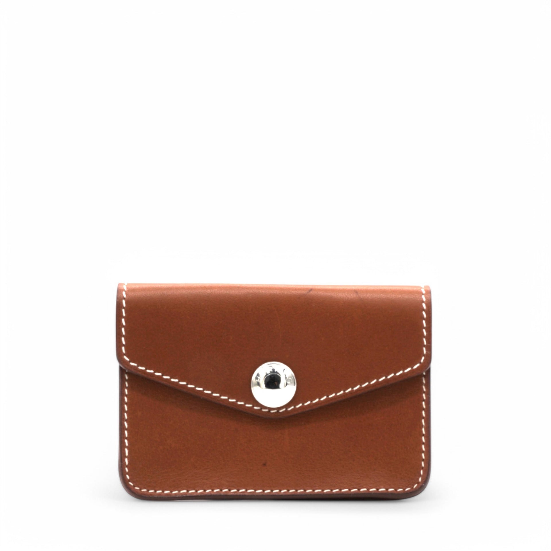 HERMES Brown Belt Bag Leather 