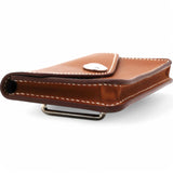 HERMES Brown Belt Bag Leather 