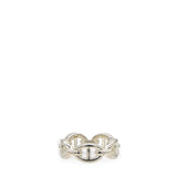 HERMES Chaine D'Ancre Silver 925 Fashion No Stone Band Ring Silverr Size52 