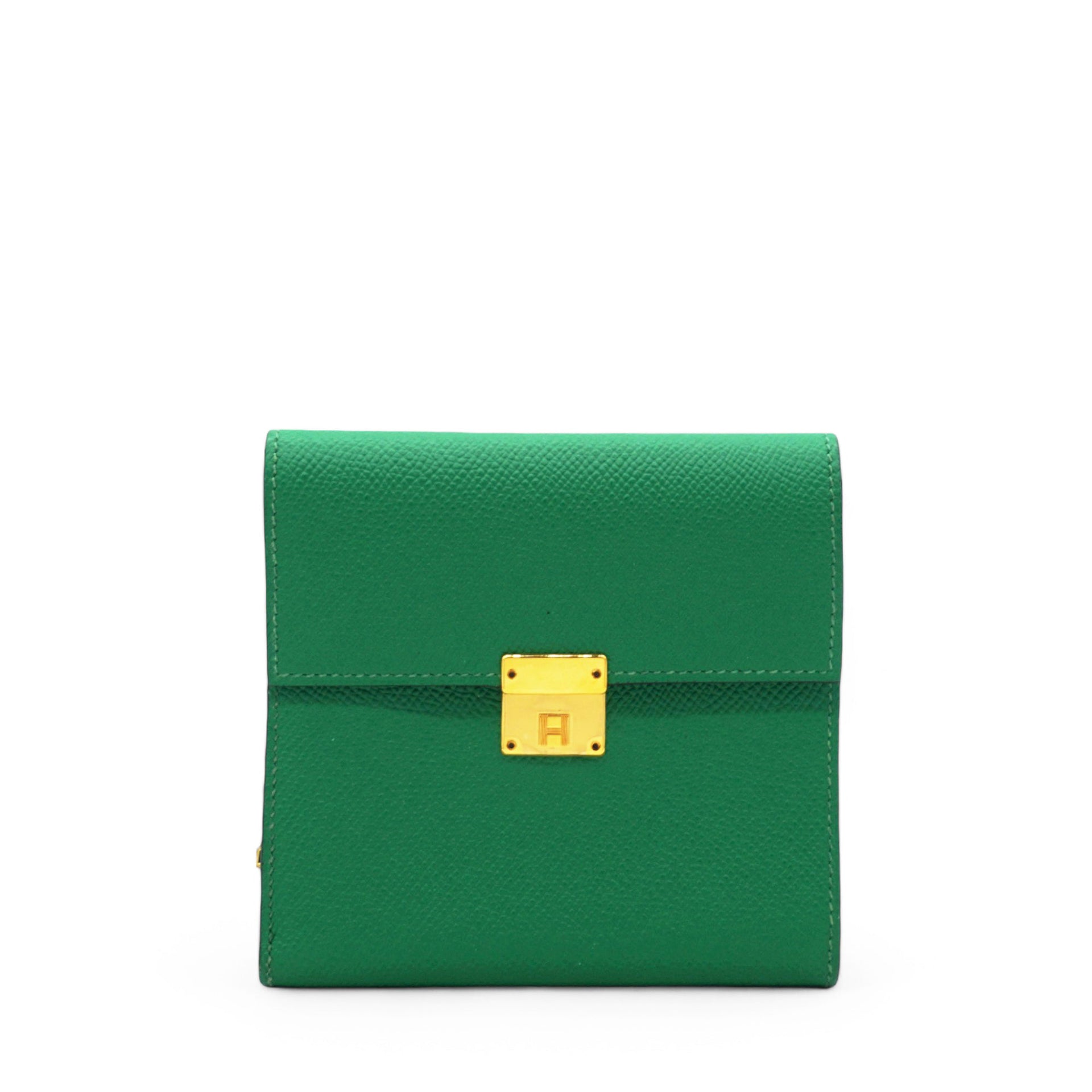 HERMES Chevre Mysore Clic Wallet 