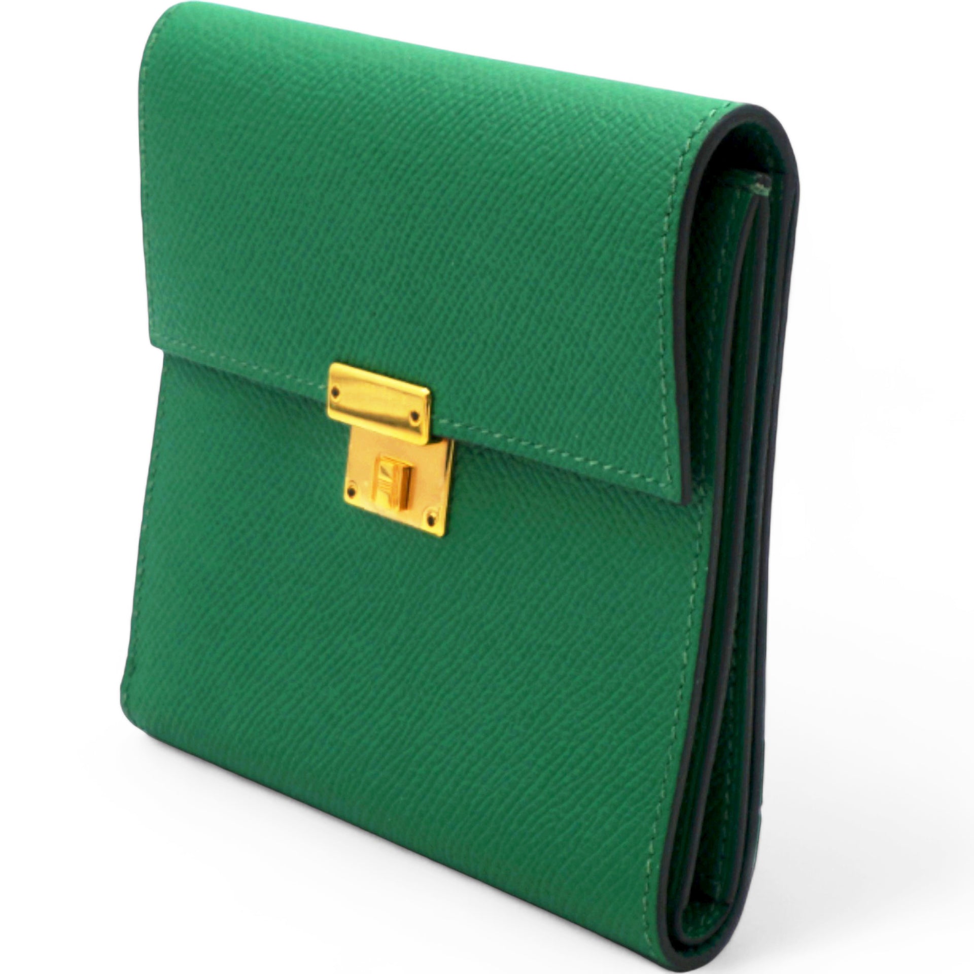 HERMES Chevre Mysore Clic Wallet 