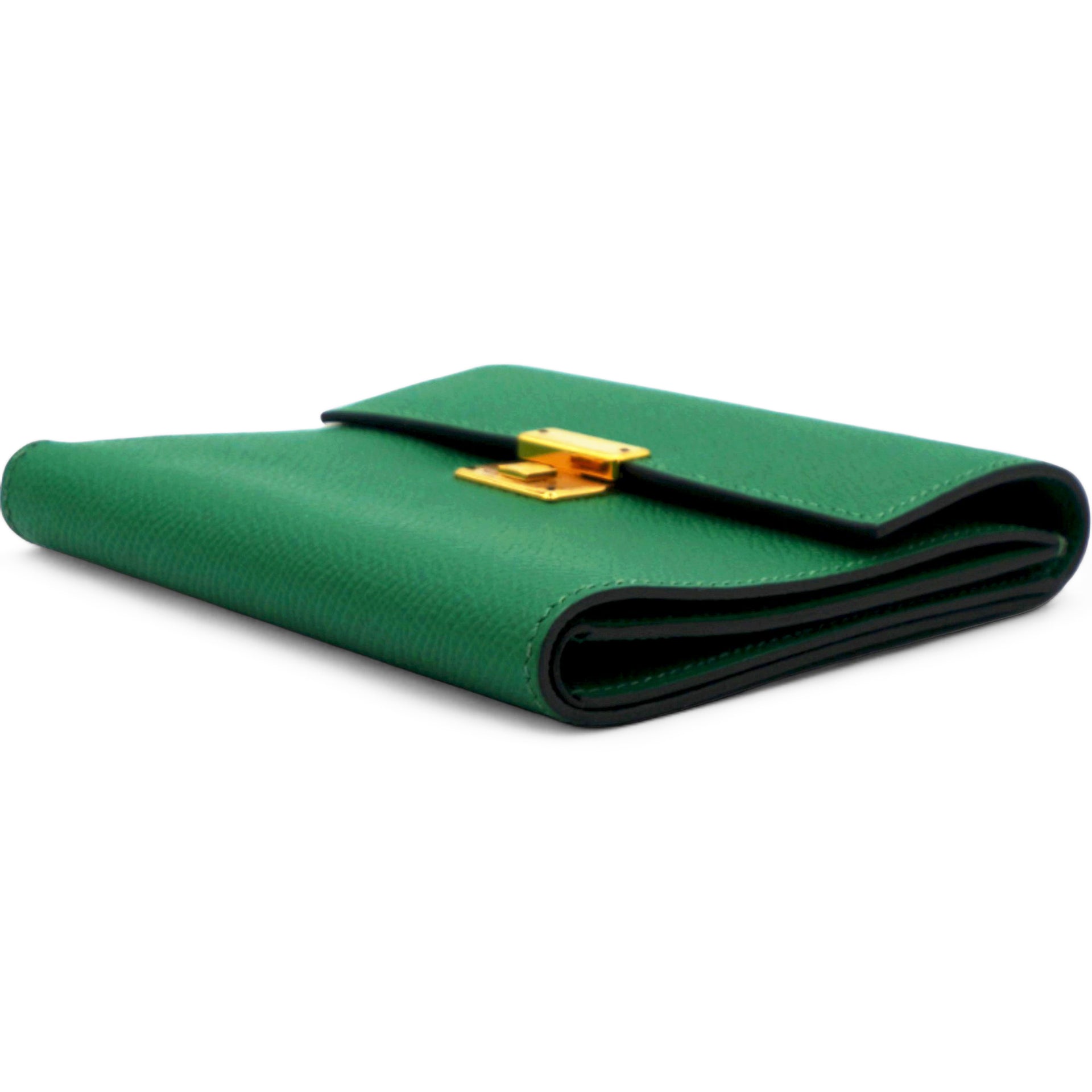 HERMES Chevre Mysore Clic Wallet 