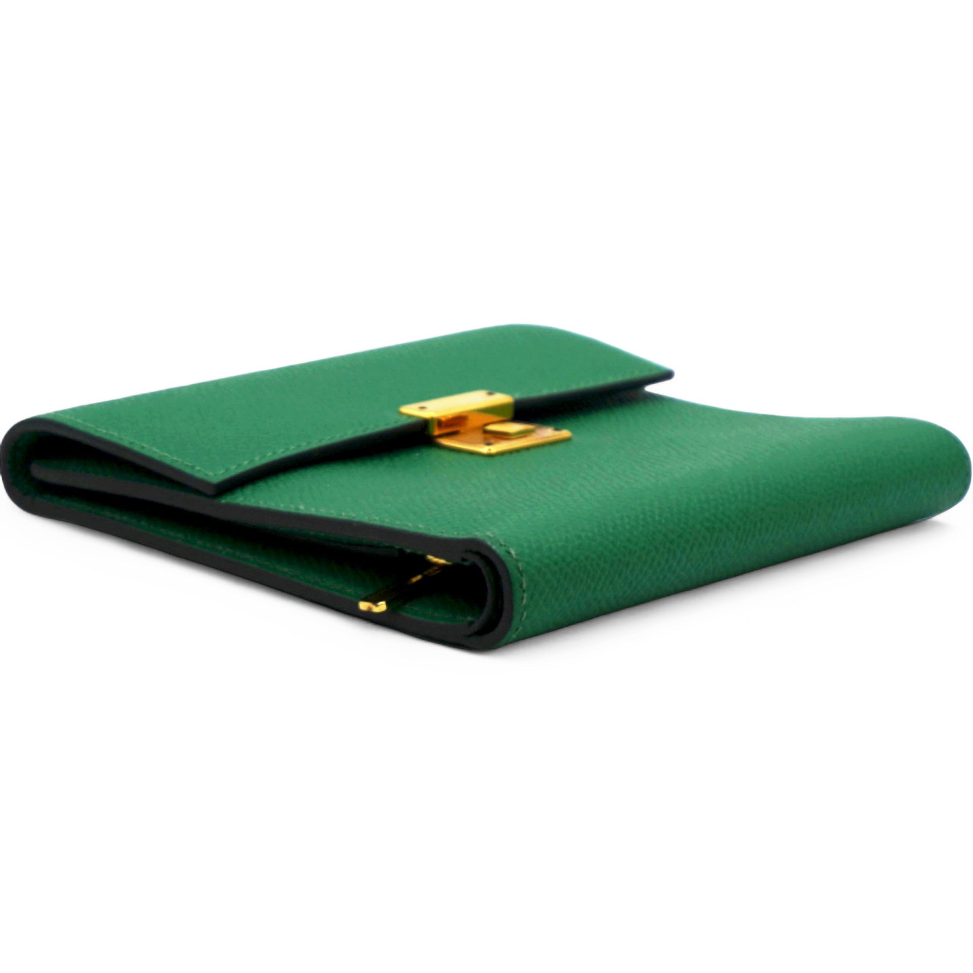 HERMES Chevre Mysore Clic Wallet 