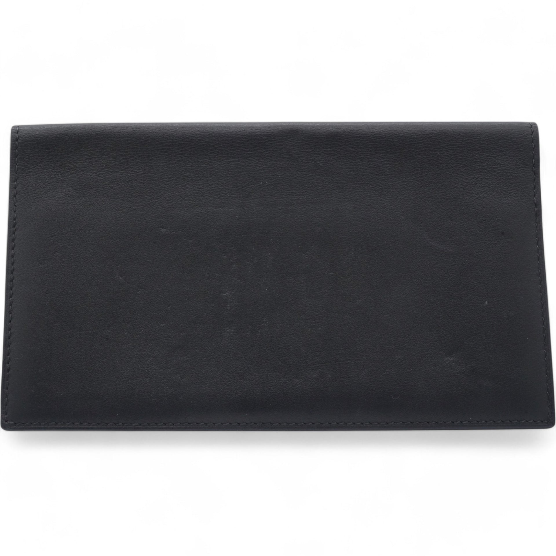 HERMES Else Citizen Long Wallet Black 