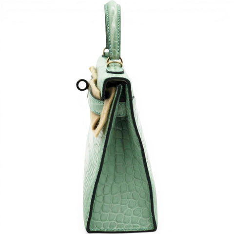 HERMES Kelly Mini Alligator Matte Vert d´Eau 