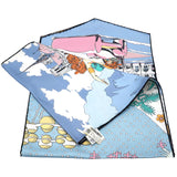 HERMES Le Premier Chant, Wow ! Silk Scarf 