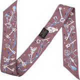 HERMES Les Cles A Pois Twilly 