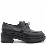 HERMES Loyal Derby Shoe Black Size39 