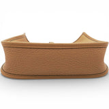 HERMES Mini Evelyne 16 Shoulder Bag Biscuit 