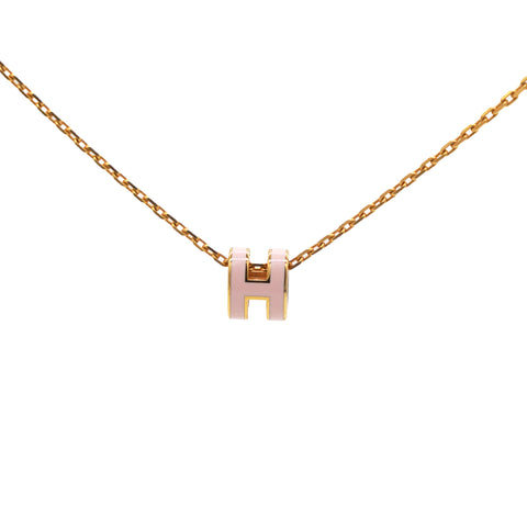 HERMES_Pop_H_Mini_Pink_Lacquer_Gold_Plated_Pendant