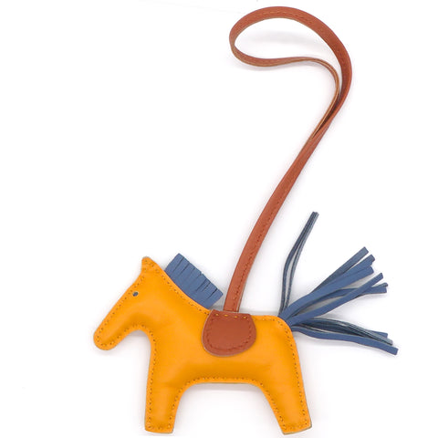 HERMES Rodeo Charm PM Brown 