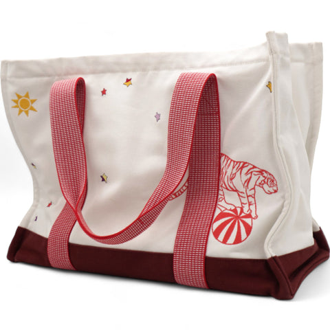 HERMES Tote Bag Mothers Bag Circus Women's 