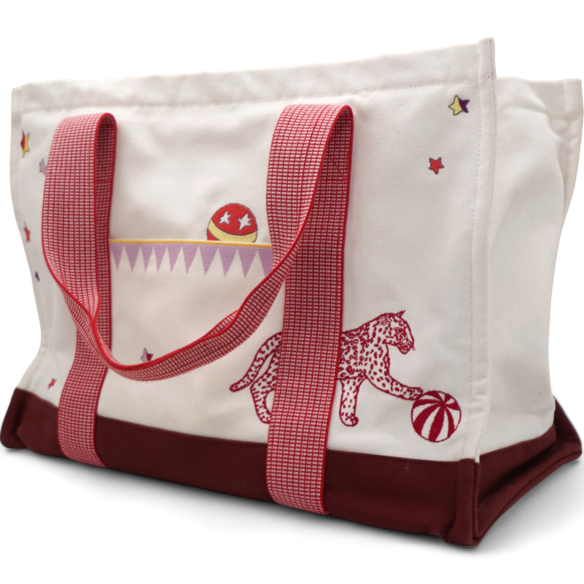 HERMES Tote Bag Mothers Bag Circus Women's 