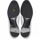 HERMES Womens Paris Loafers White Size39 