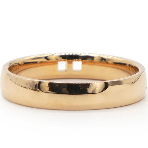 Hermes 18K Gold Hercules Diamond Band Ring Golden Size54 