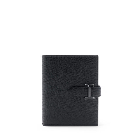 Hermes Bearn Compact Wallet Black 