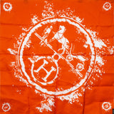 Hermes C.2009 Hugo Grygkar "Ex-Libris Globe-Trotter" Signature Logo Silk Scarf 
