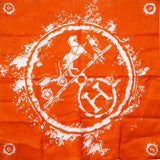 Hermes C.2009 Hugo Grygkar "Ex-Libris Globe-Trotter" Signature Logo Silk Scarf 