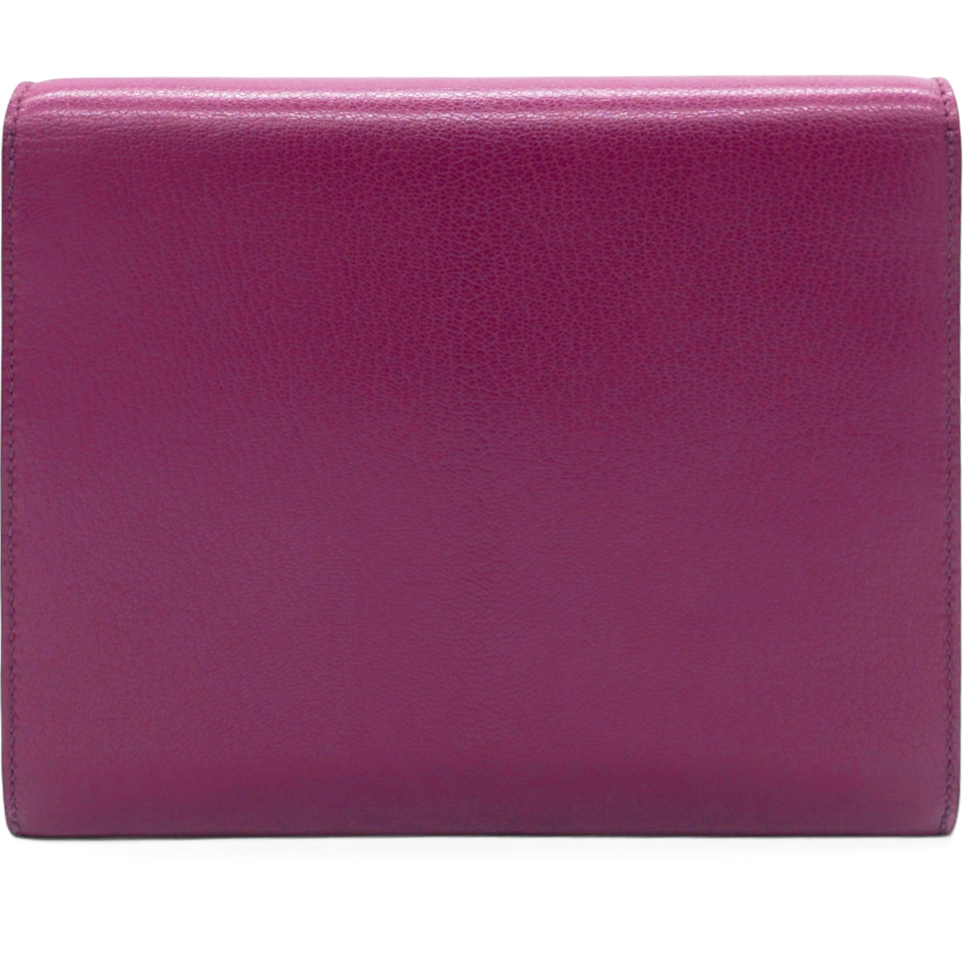 Hermes Chevre Mysore Cinhetic Wallet Purple 