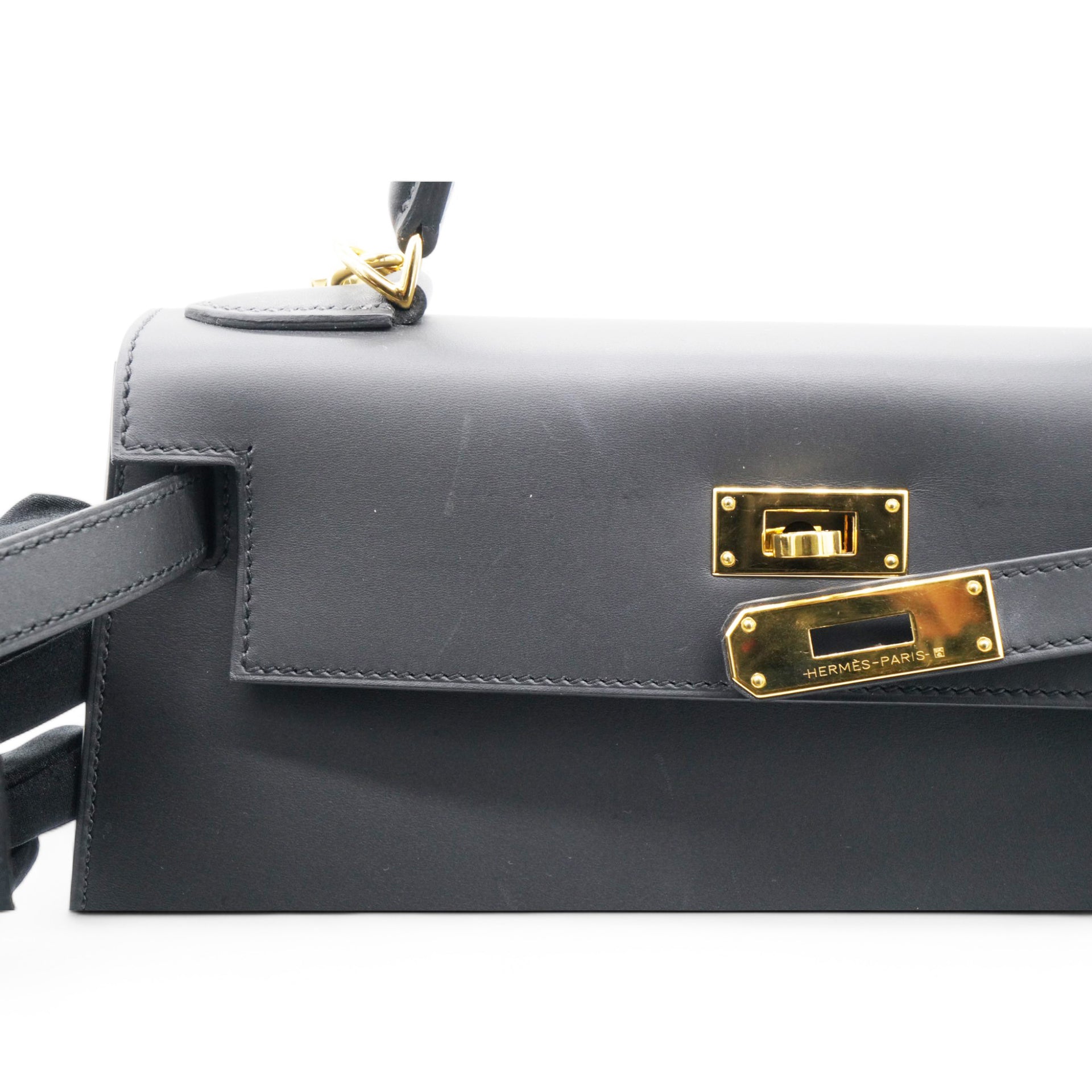 Hermes Epsom Kelly Sellier 28 Black 