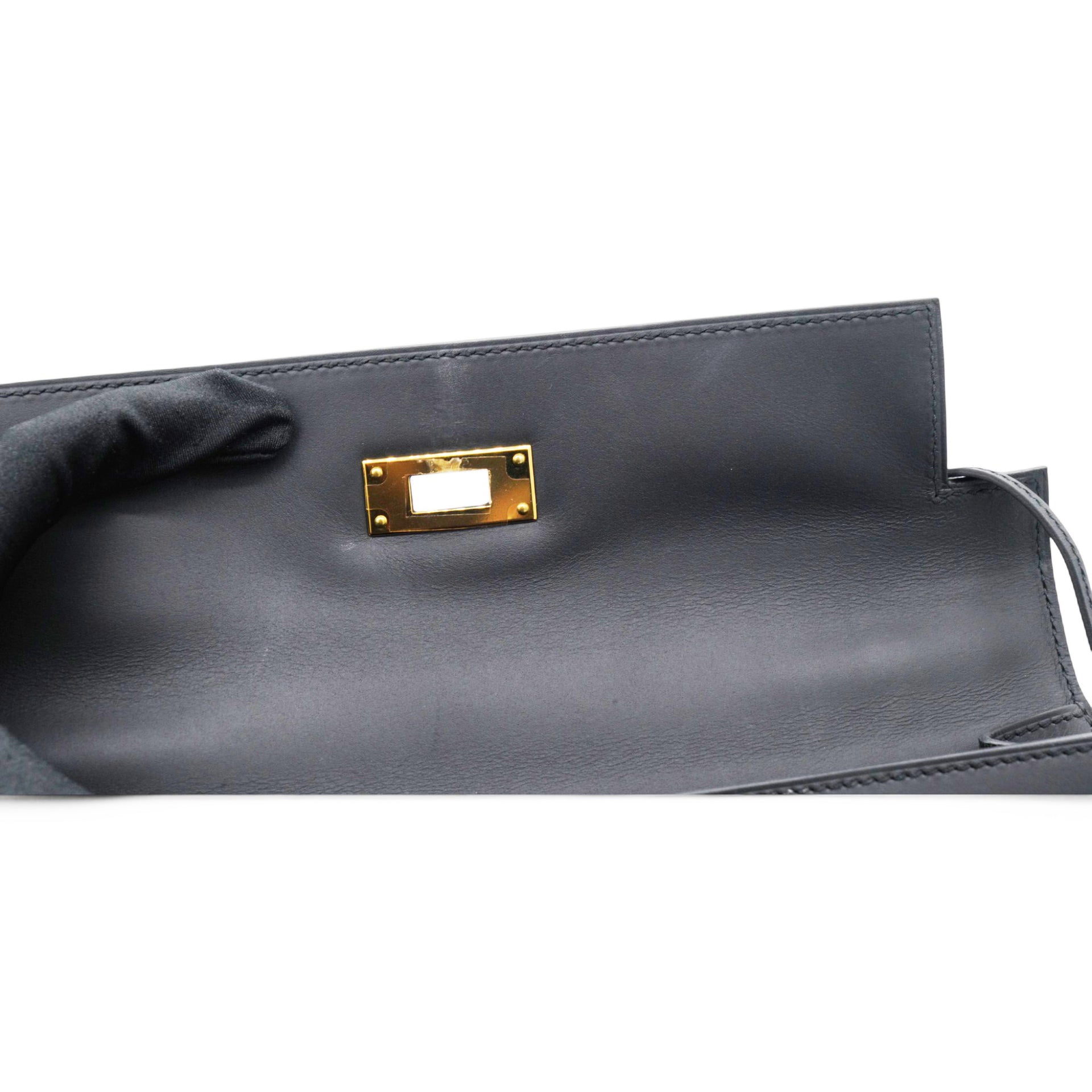 Hermes Epsom Kelly Sellier 28 Black 