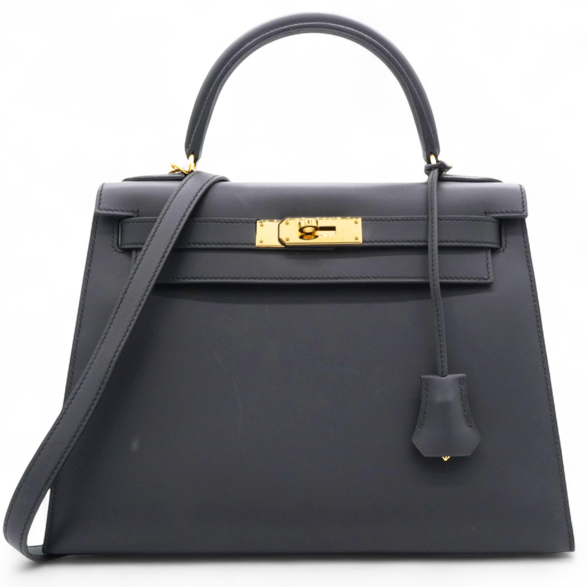 Hermes Epsom Kelly Sellier 28 Black 