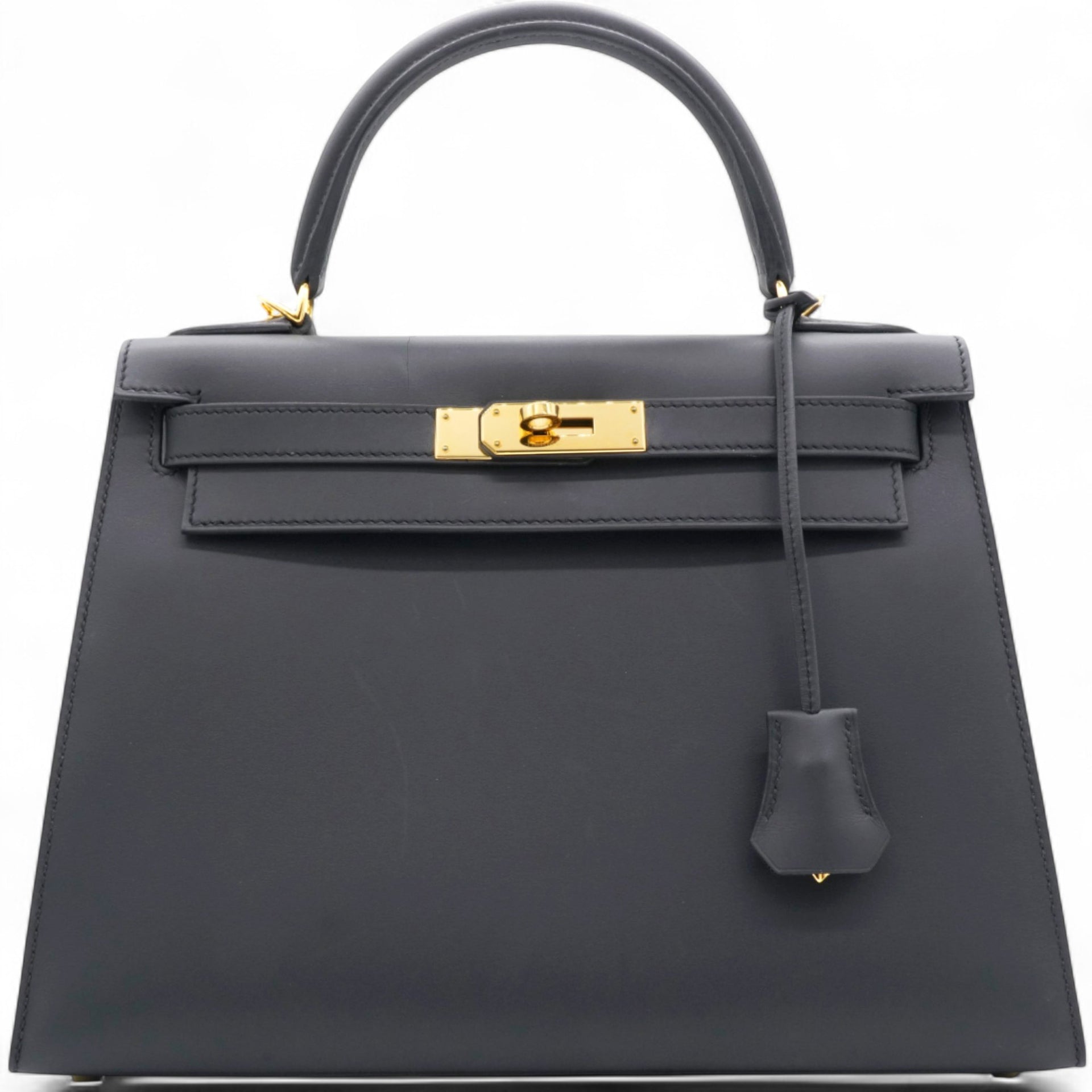 Hermes Epsom Kelly Sellier 28 Black 