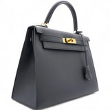 Hermes Epsom Kelly Sellier 28 Black 