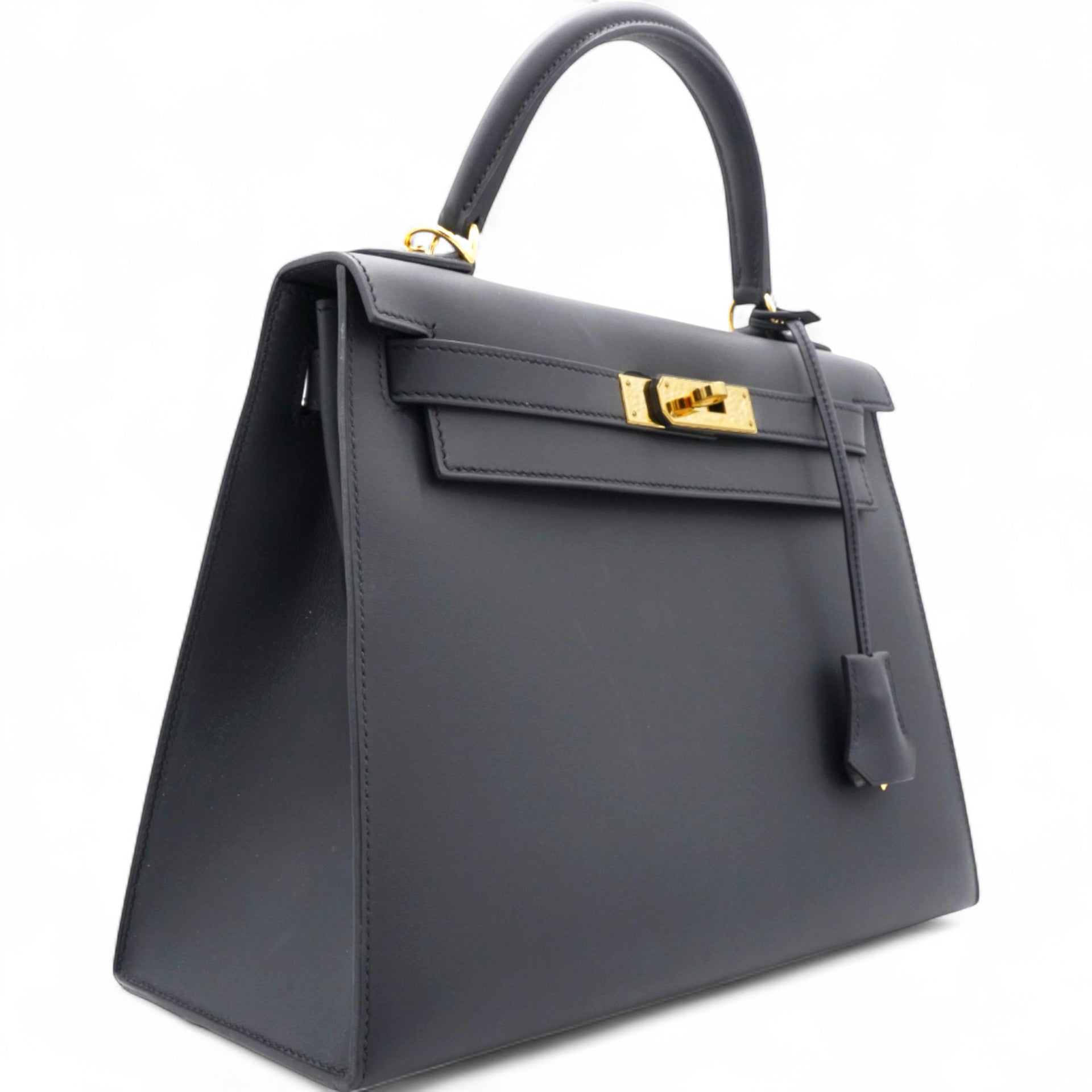 Hermes Epsom Kelly Sellier 28 Black 