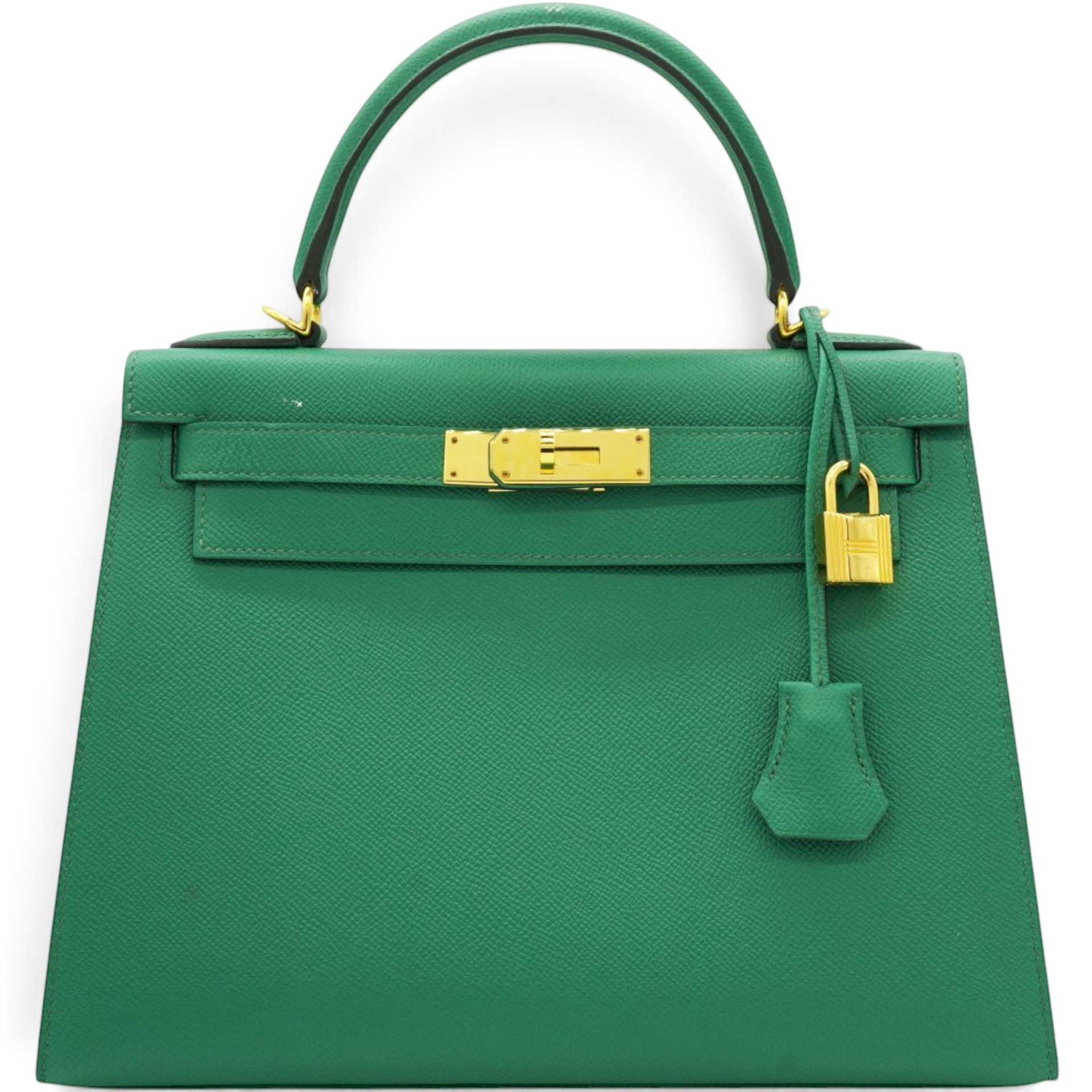 Hermes Epsom Kelly Sellier 28 Vert Vertigo 