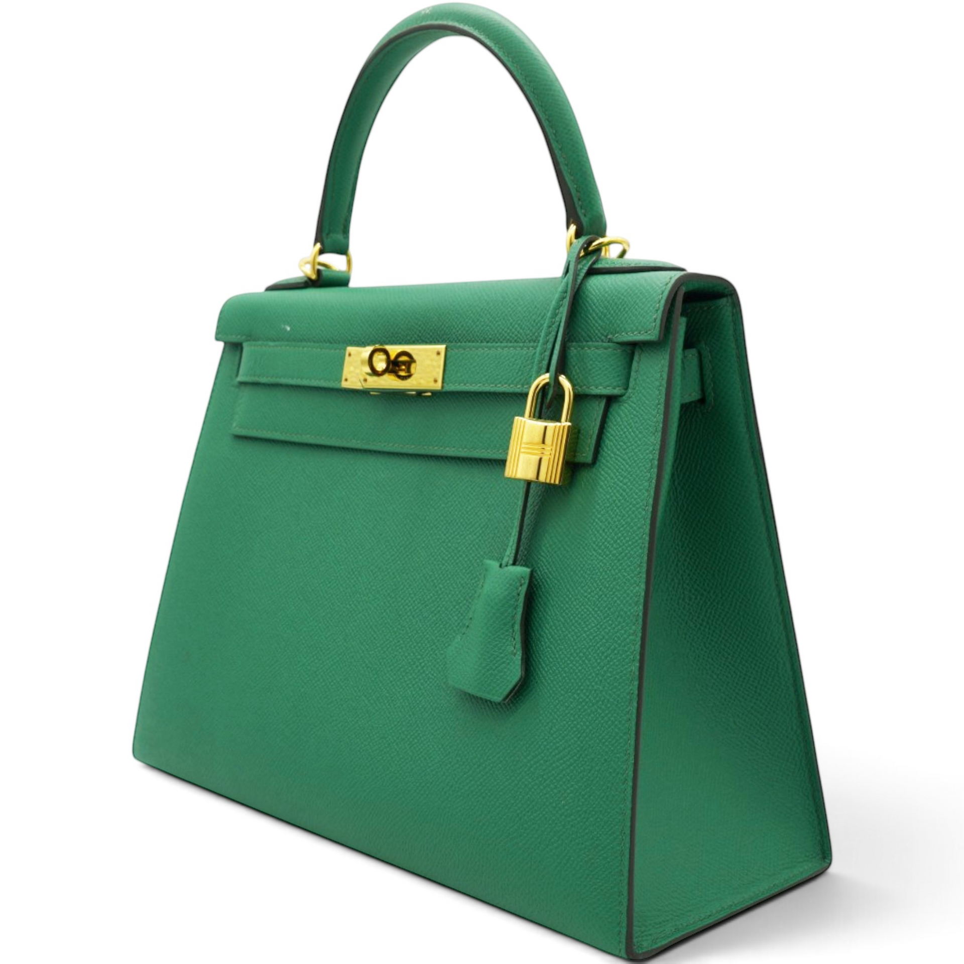 Hermes Epsom Kelly Sellier 28 Vert Vertigo 