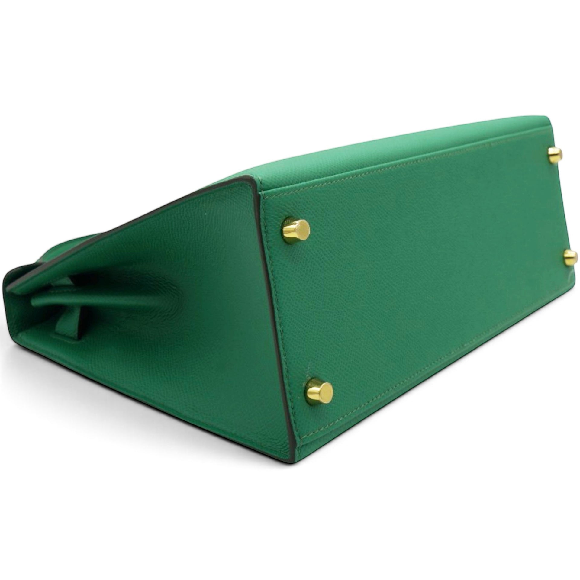 Hermes Epsom Kelly Sellier 28 Vert Vertigo 