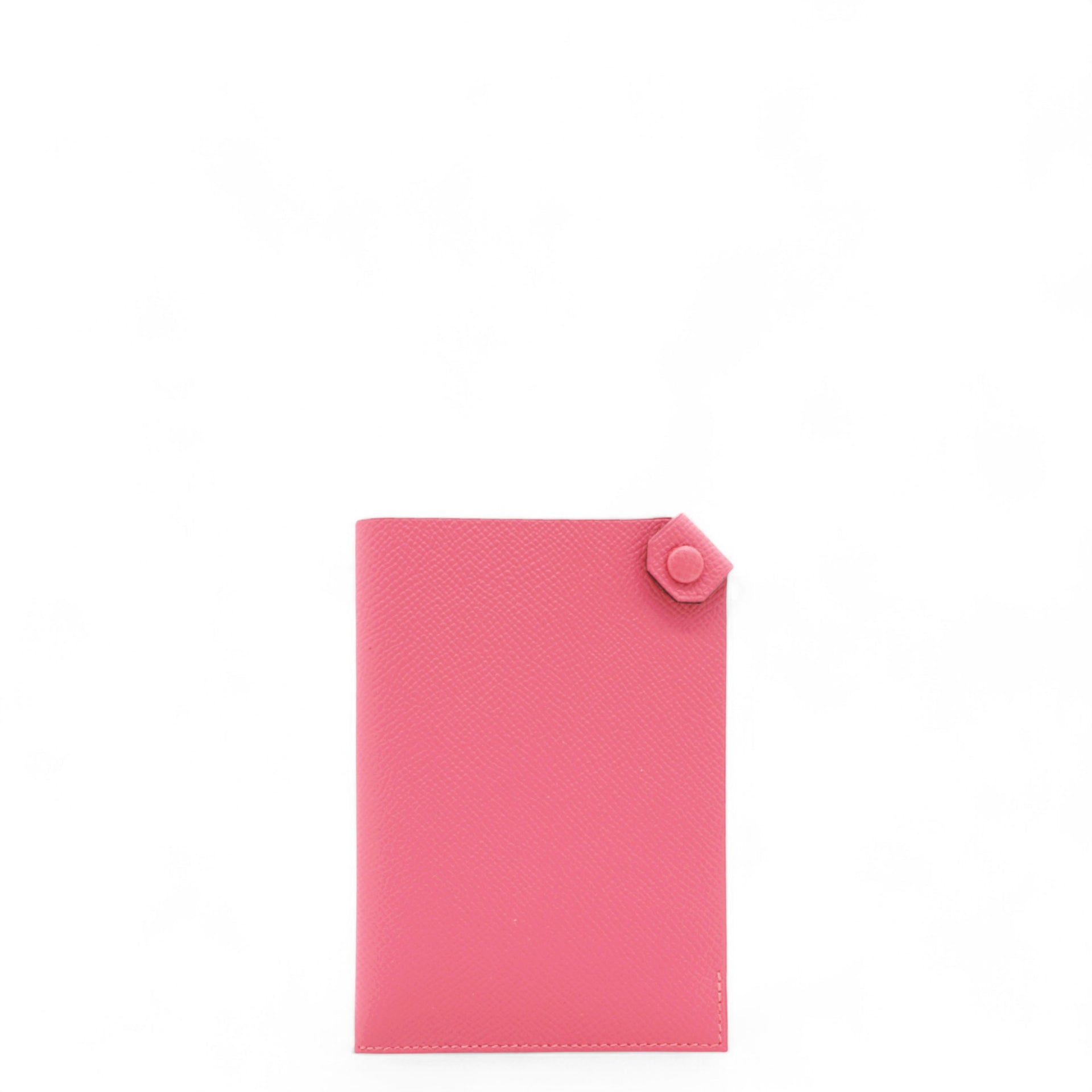 Hermes Epsom Tarmac PM Passport Holder Pink 