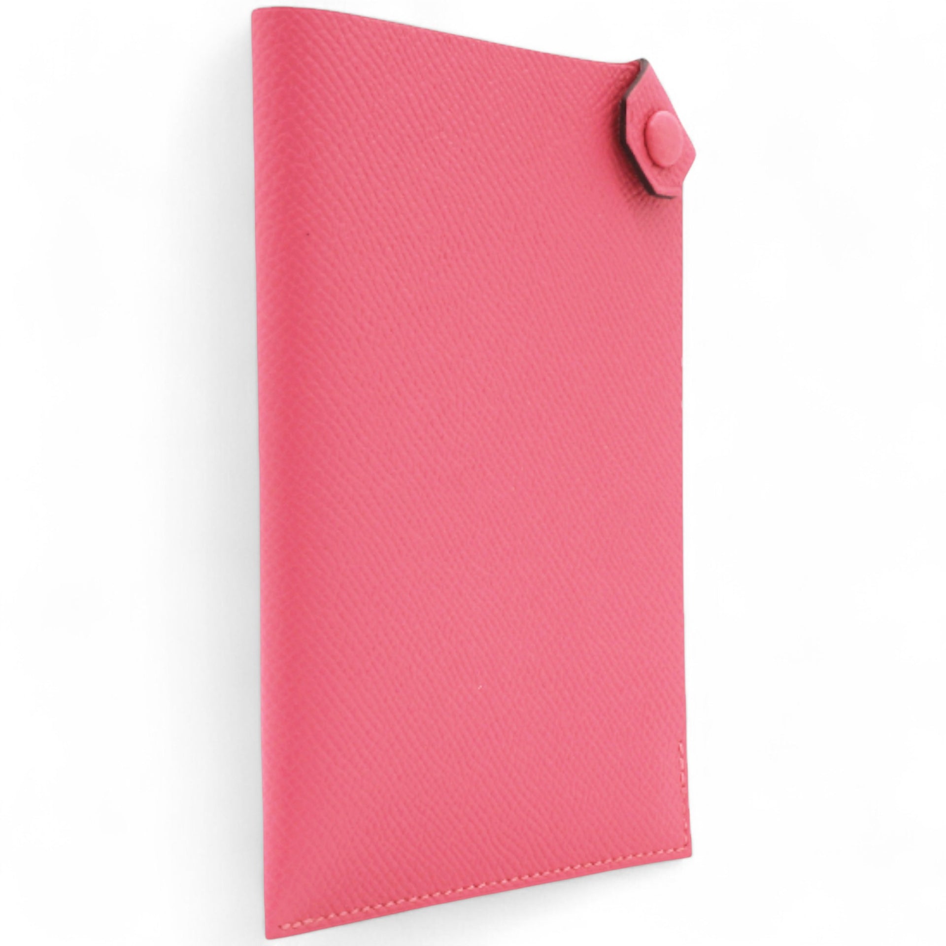 Hermes Epsom Tarmac PM Passport Holder Pink 