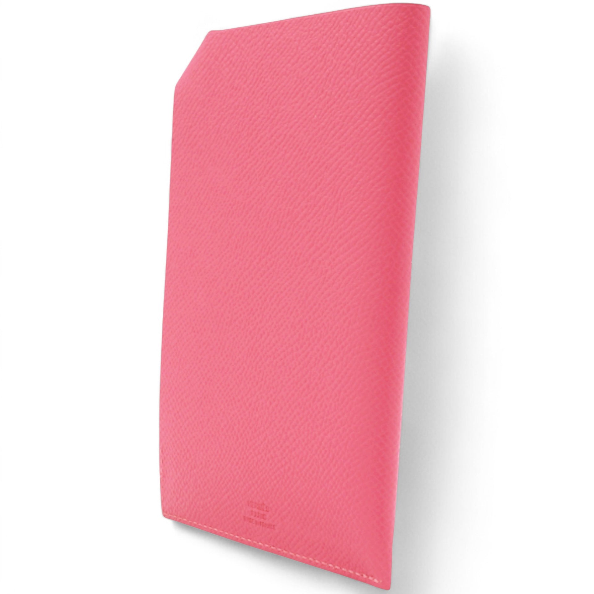 Hermes Epsom Tarmac PM Passport Holder Pink 