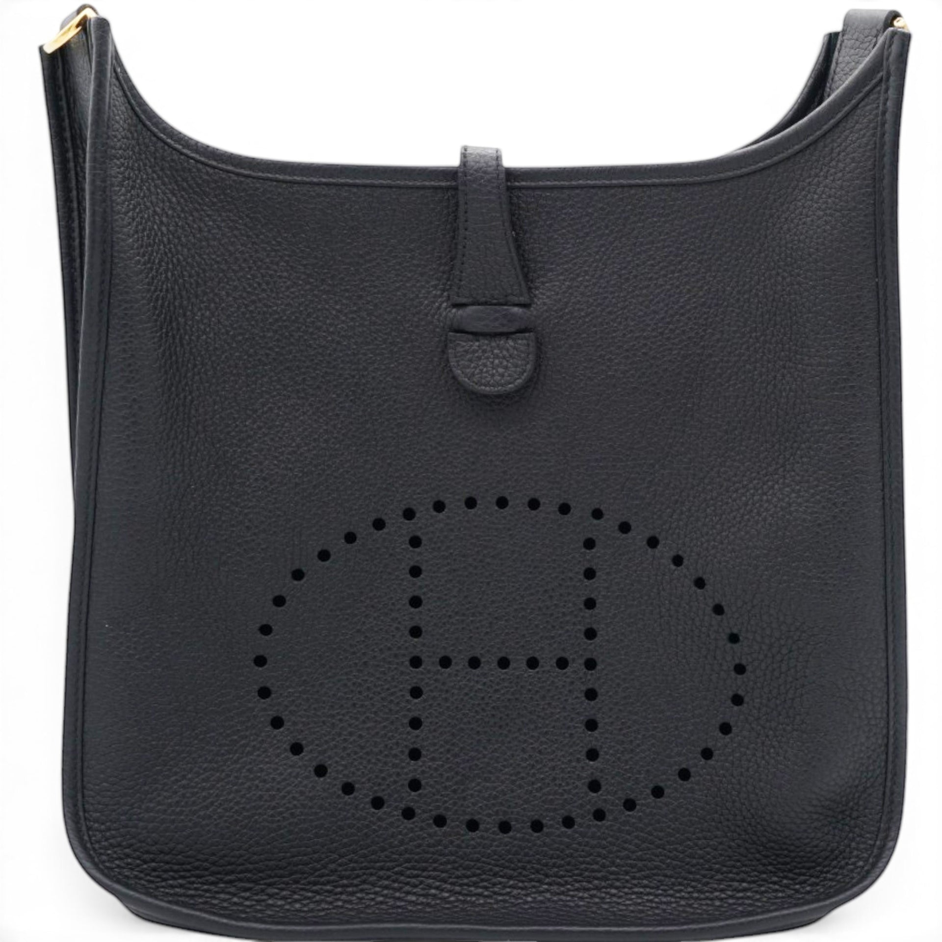 Hermes Evelyne 29 Crossbody Bag Black 