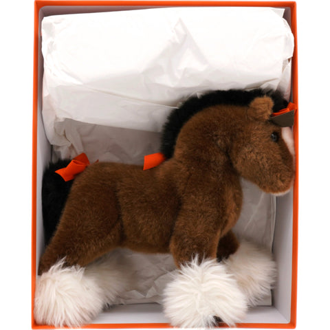 Hermes Fabric Small Hermy The Horse Plush Toy 