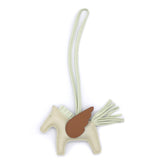 Hermes Green/Brown Rodeo Pegase PM Charm