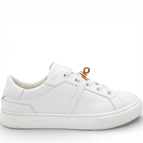 Hermes Kelly Day Sneakers White Size37.5
