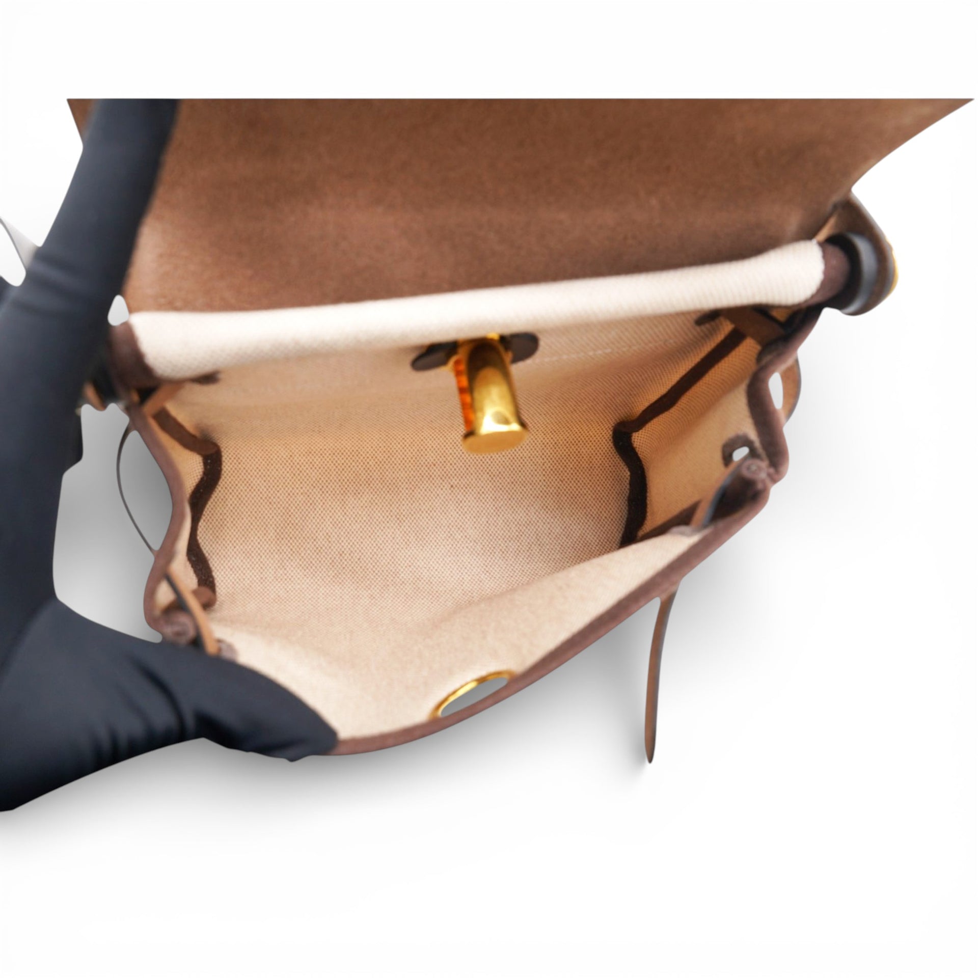 Hermes Military Toile Mini Herbag Zip 20 