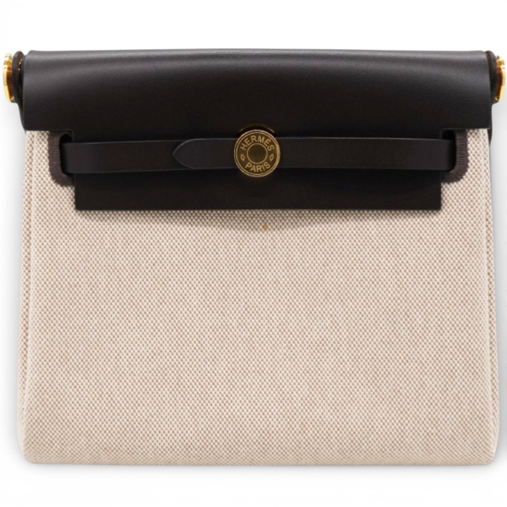 Hermes Military Toile Mini Herbag Zip 20 