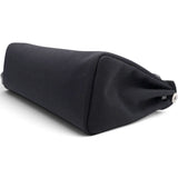Hermes Military Toile Vache Hunter Herbag Zip PM 31 Black 