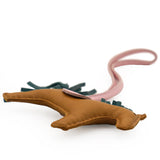 Hermes Milo Lambskin Grigri Rodeo Horse Bag Charm PM Sesame Malachite Rose Sakura 