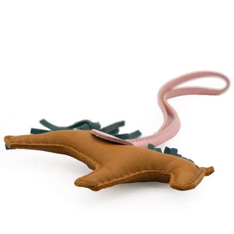 Hermes Milo Lambskin Grigri Rodeo Horse Bag Charm PM Sesame Malachite Rose Sakura 