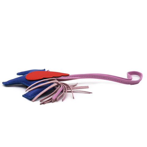 Hermes Milo Lambskin Grigri Rodeo Pegase Horse Bag Charm PM Bleu France Mauve Sylvestre Capucine 