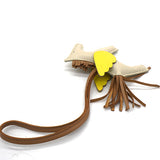 Hermes Milo Lambskin Grigri Rodeo Pegase Horse Bag Charm PM Craie Chai Lime 
