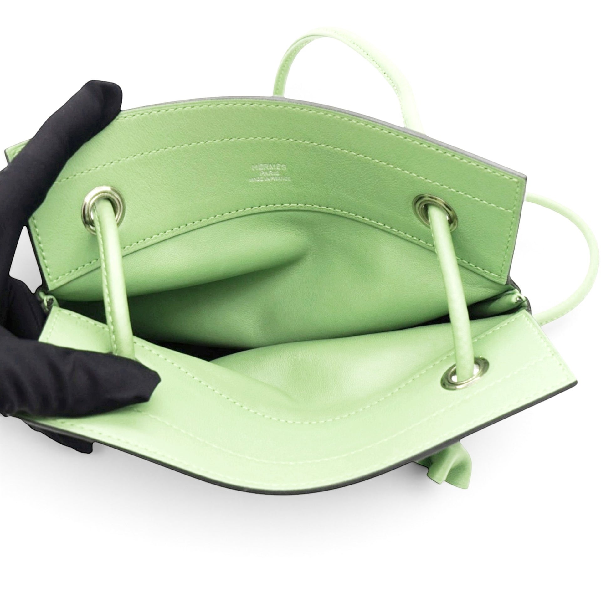 Hermes Milo Lambskin Swift Mini Aline 