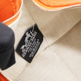 Hermes Orange Canvas Large Bride-a-Brac Bag 