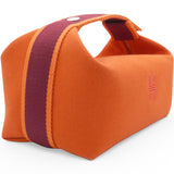Hermes Orange Canvas Large Bride-a-Brac Bag 